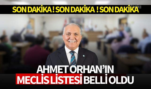 İYİ Parti'nin Turgutlu Belediye Meclisi Listesi Belli Oldu
