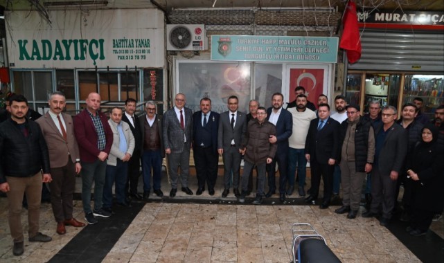 Başkan Ergün, Şehit Aileleri ve Gazilerle Bir Araya Geldi