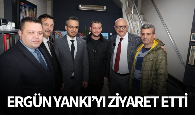 Cengiz Ergün Yankı'yı ziyaret etti