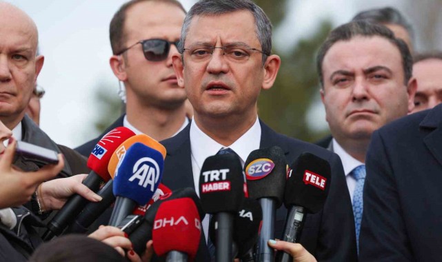 CHP Genel Başkanı Özel: "Hem DEM Parti'nin hem Yeniden Refah Partisi'nin ve bütün siyasi partilerin adaylarına başarılar diliyorum"