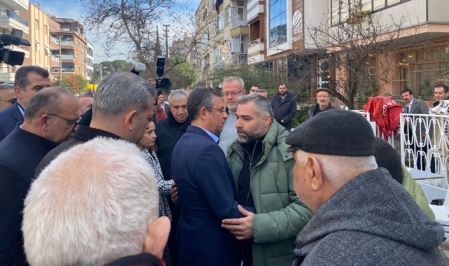 CHP Lideri Özel'den Kayabaş Ailesine taziye ziyareti