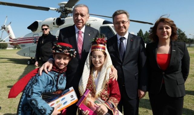 Cumhurbaşkanı Erdoğan Manisa'da