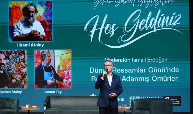 Dünya Ressamlar Günü'nde ressamlar sanatseverlerle bir araya geldi