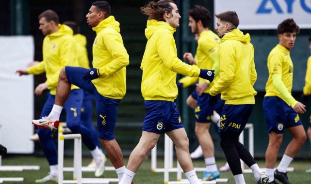 Fenerbahçe, Gaziantep FK maçı hazırlıklarını sürdürdü