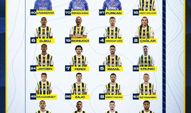 Fenerbahçe'nin Antalyaspor maçı kamp kadrosu belli oldu