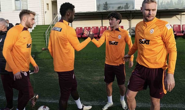 Galatasaray, Antalyaspor maçı hazırlıklarını tamamladı