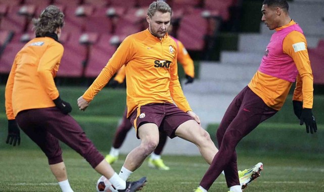 Galatasaray, Sparta Prag maçı hazırlıklarına başladı
