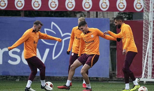 Galatasaray, Sparta Prag maçı hazırlıklarını tamamladı