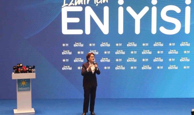İYİ Parti Genel Başkanı Akşener: "İYİ Parti'nin misyonu 'Sen aday çıkarırsan o kazanır' cümlesine uymamaktır"