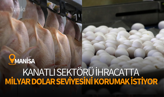 Kanatlı sektörü ihracatta milyar dolar seviyesini korumak istiyor