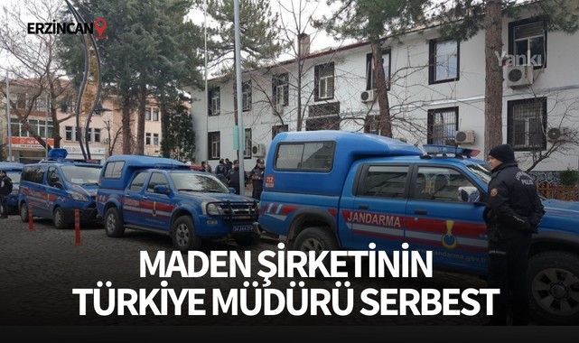 Maden Şirketinin Türkiye Müdürü Serbest Bırakıldı