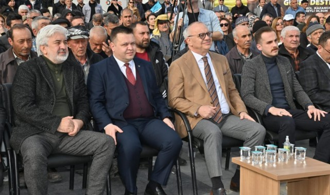 Manisalı üreticilere 1.850 ton gübre desteği