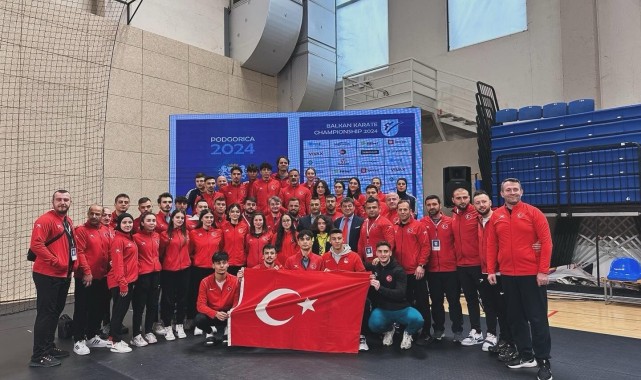 Milli karatecilerden balkanlarda başarı