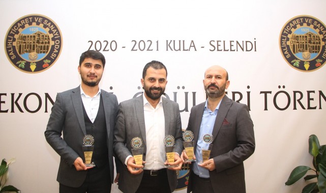 Salihli TSO'dan Çemar'a ödül 