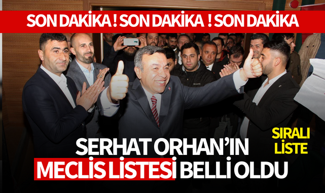 Yeniden Refah Partisi'nde sıralı meclis listesi belli oldu...