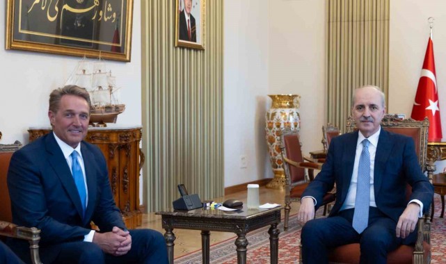 TBMM Başkanı Kurtulmuş, ABD Büyükelçisi'ni kabul etti