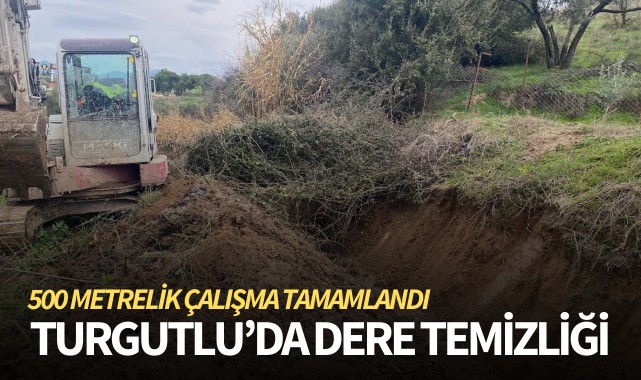 Turgutlu'da dere temizliği!