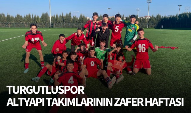 Turgutluspor altyapı takımlarının zafer haftası