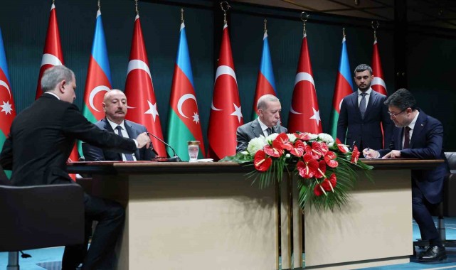 Türkiye ve Azerbaycan arasında üç önemli anlaşma imzalandı