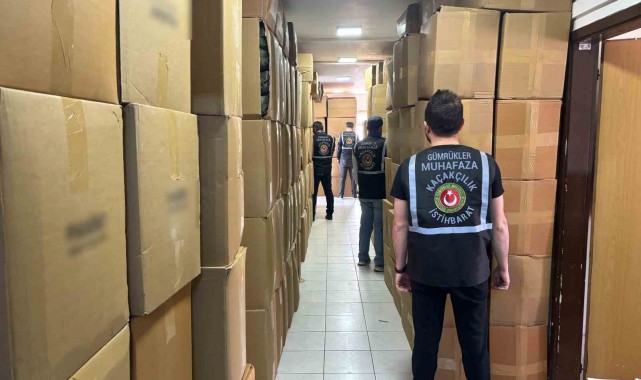 252 milyon lira değerinde kaçakçılığın önüne geçildi
