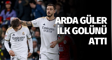 Arda Güler, Real Madrid formasıyla ilk golünü attı
