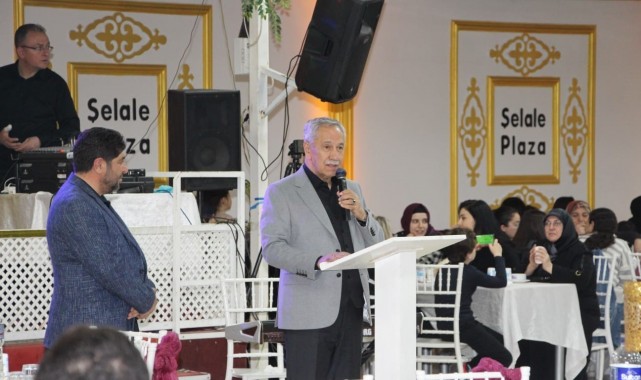 Arınç'tan Başkan Çerçi'ye övgüler