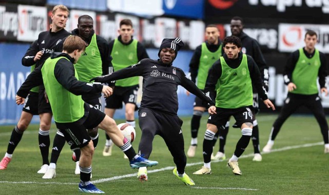 Beşiktaş, RAMS Başakşehir maçı hazırlıklarını sürdürdü