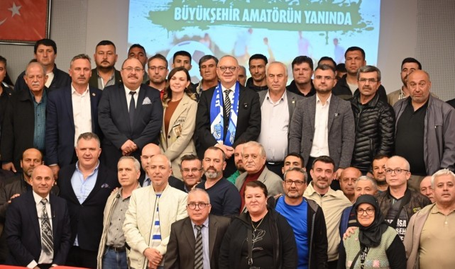 Büyükşehirden 91 amatör spor kulübüne destek