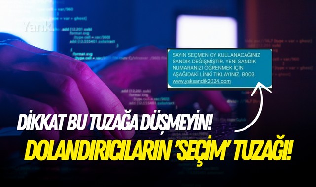 Dolandırıcıların 'seçim' tuzağı!