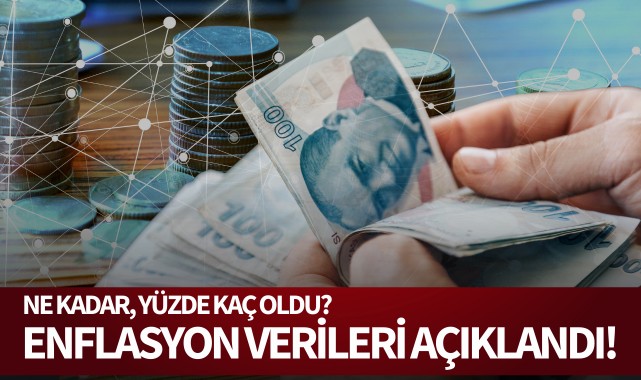 Enflasyon verileri açıklandı!