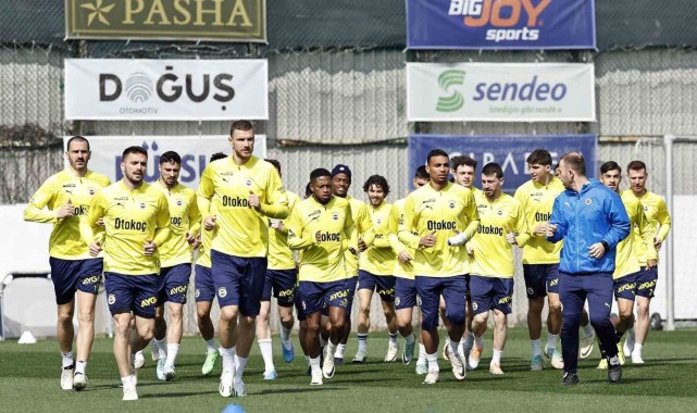 Fenerbahçe'de, Union Saint-Gilloise maçı hazırlıkları devam etti