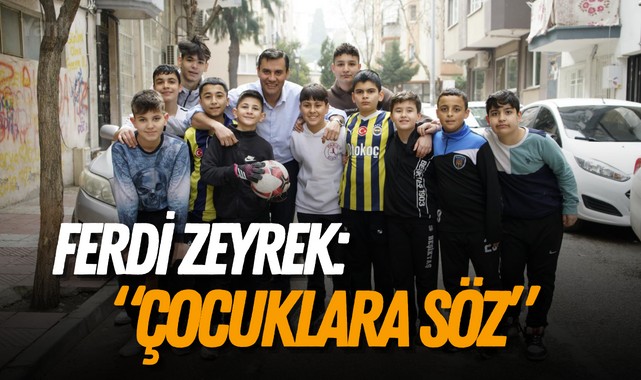 Ferdi Zeyrek doğduğu mahalledeki çocukların davetini kırmadı