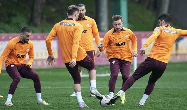 Galatasaray, Kasımpaşa maçı hazırlıklarını sürdürdü