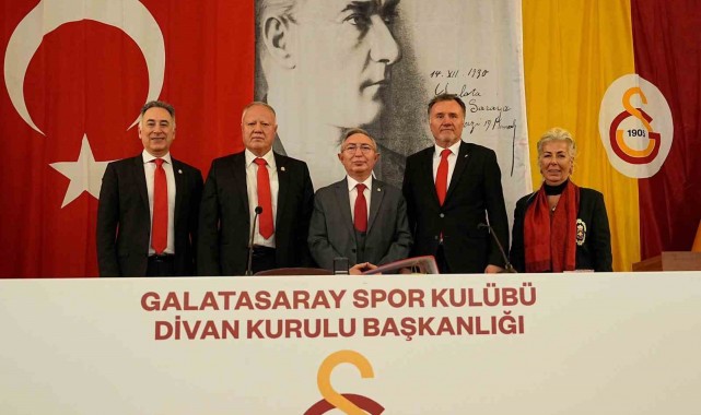 Galatasaray'da divan kurulu başkanlığına o isim seçildi!