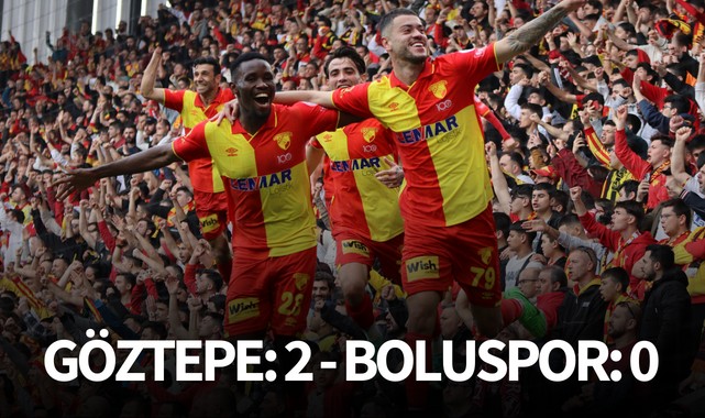  Göztepe: 2 - Boluspor: 0