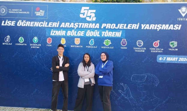 İlçede TÜBİTAK birinciliği!