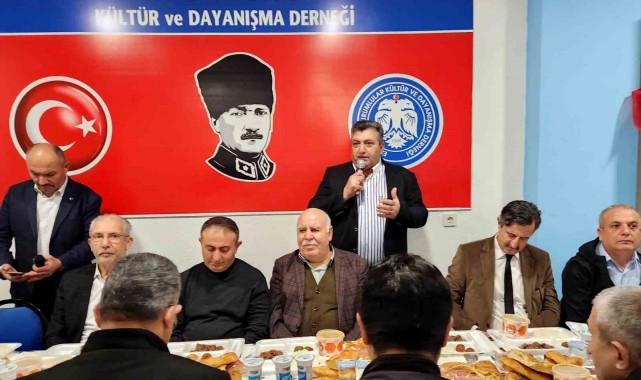 İzmir'de yaşayan Dadaşlar iftar yemeğinde buluştu