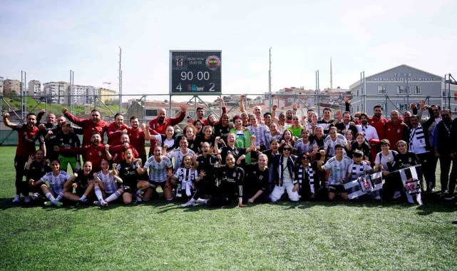 Kadın futbolda 6 gollü derbinin kazananı Beşiktaş