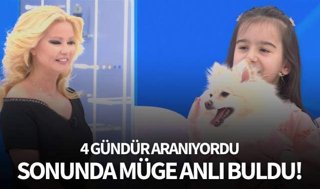 Kayıp köpek Müge Anlı'da bulundu