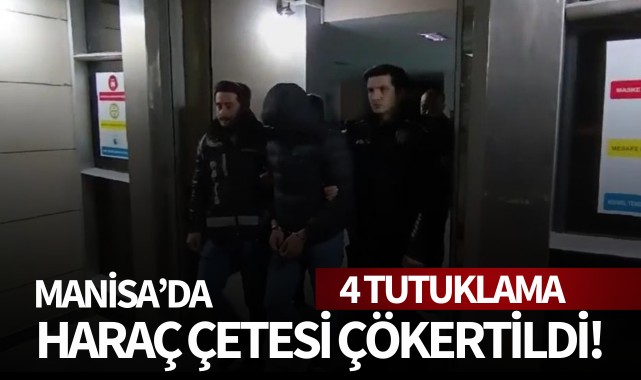 Manisa'da haraç çetesi çökertildi!