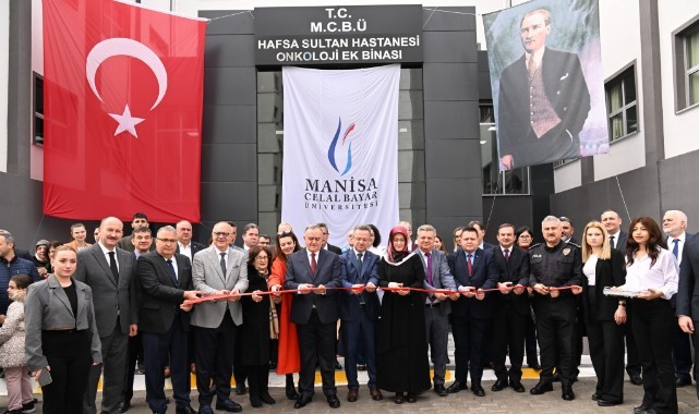 Manisa'da onkoloji hastanesinin ek binası açıldı