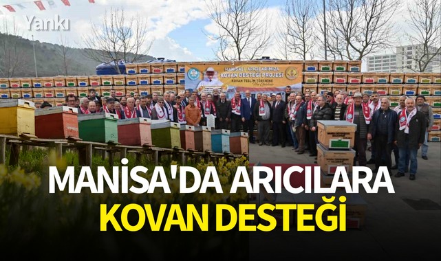 Manisa'da arıcılara kovan desteği