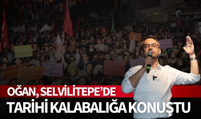 Oğan, tarihi kalabalığa konuştu
