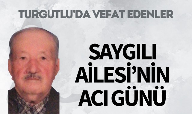 Saygılı Ailesi'nin Acı Günü