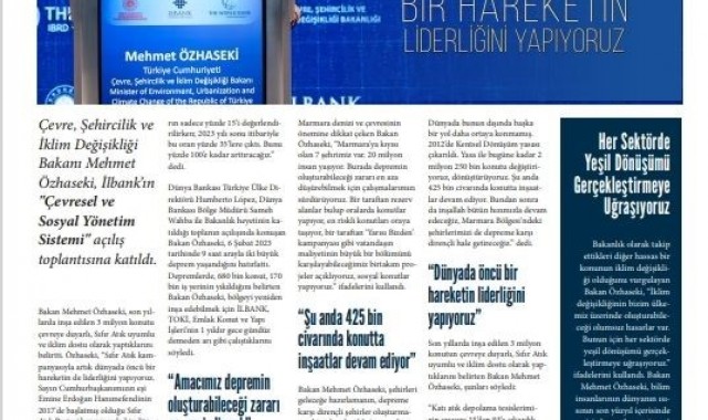 'Sıfır Atık' gazetesinin yeni sayısı okuyucularla buluştu