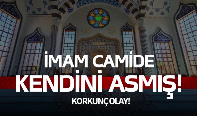 Şok olay: İmam camide kendini asmış!