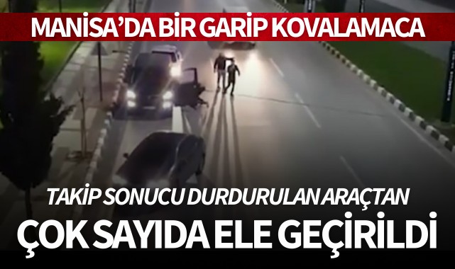 Takip sonucu durdurulan araçtan çok sayıda ele geçirildi!