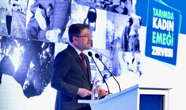 Tarım ve Orman Bakanı Yumaklı: "Kadınların ve gençlerin tarımsal üretimde yer almaları için var gücümüzle çalışıyoruz"