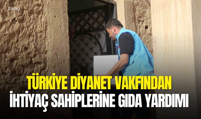 TDV'den ihtiyaç sahiplerine gıda yardımı