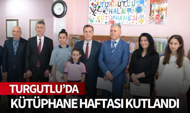 Turgutlu’da Kütüphane Haftası kutlandı
